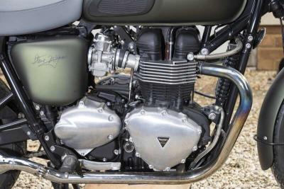 2012 Triumph BONNEVILLE T100 STEVE MCQUEEN