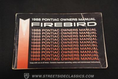 1988 Pontiac Firebird Trans Am GTA