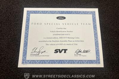 2004 Ford Mustang SVT Cobra Terminator