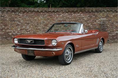 1966 Ford Mustang 289 Convertible Deluxe Emberglo &ldquo;One owner from new&rdquo;