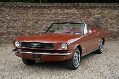 1966 Ford Mustang 289 Convertible Deluxe Emberglo &ldquo;One owner from new&rdquo;