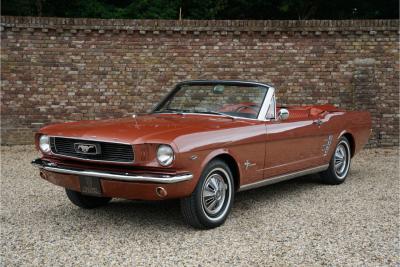 1966 Ford Mustang 289 Convertible Deluxe Emberglo &ldquo;One owner from new&rdquo;