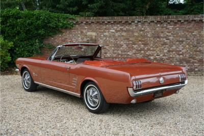 1966 Ford Mustang 289 Convertible Deluxe Emberglo &ldquo;One owner from new&rdquo;