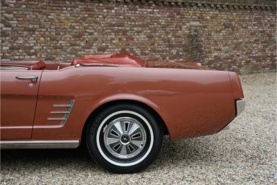 1966 Ford Mustang 289 Convertible Deluxe Emberglo &ldquo;One owner from new&rdquo;