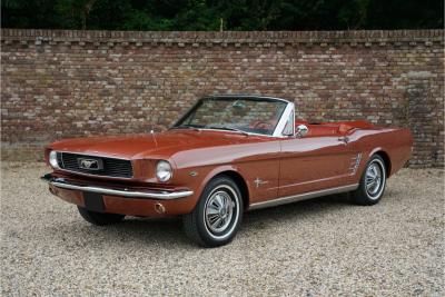 1966 Ford Mustang 289 Convertible Deluxe Emberglo &ldquo;One owner from new&rdquo;