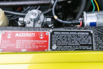 1970 Maserati Ghibli 4.7 &ldquo;Verde Gemma&rdquo; ONE OF THE BEST