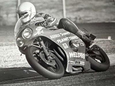 1977 HARRIS KAWASAKI ENDURANCE RACE BIKE