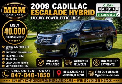2009 Cadillac Escalade Hybrid