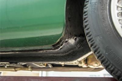 1965 MG B MGB 1.8 met overdrive , spaakwielen