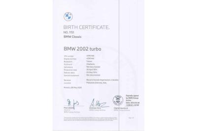 1974 BMW 2002 Turbo
