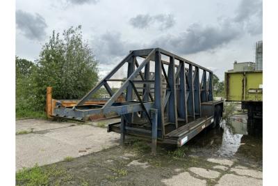1966 GLAS RAY s semi-trailer blue