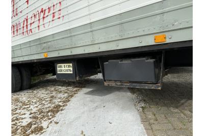 1976 Mini Van Hool 18-S1, 1-Axle ROR, 11M, Semi, Aluum Body