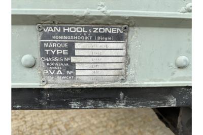1976 Mini Van Hool 18-S1, 1-Axle ROR, 11M, Semi, Aluum Body