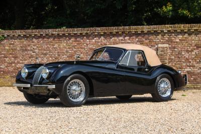 1953 Jaguar XK120 DHC &ldquo;Black and cognac&rdquo;