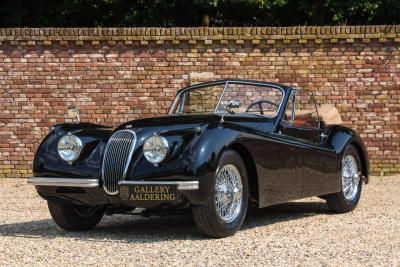 1953 Jaguar XK120 DHC &ldquo;Black and cognac&rdquo;