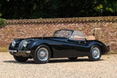 1953 Jaguar XK120 DHC &ldquo;Black and cognac&rdquo;