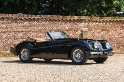 1953 Jaguar XK120 DHC &ldquo;Black and cognac&rdquo;