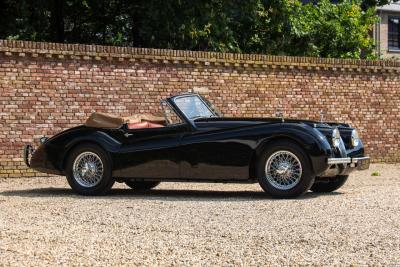 1953 Jaguar XK120 DHC &ldquo;Black and cognac&rdquo;
