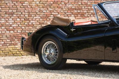 1953 Jaguar XK120 DHC &ldquo;Black and cognac&rdquo;