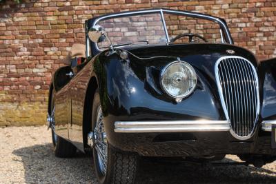 1953 Jaguar XK120 DHC &ldquo;Black and cognac&rdquo;