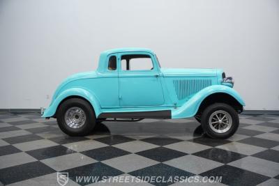 1934 Plymouth 5-Window Coupe Gasser
