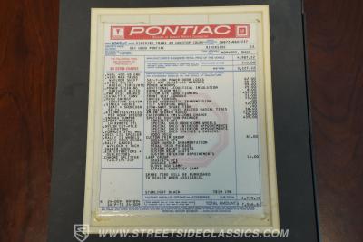 1976 Pontiac Firebird Trans am 50th anniversary special edition