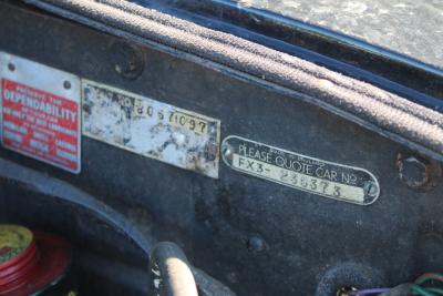1957 Austin FX 3