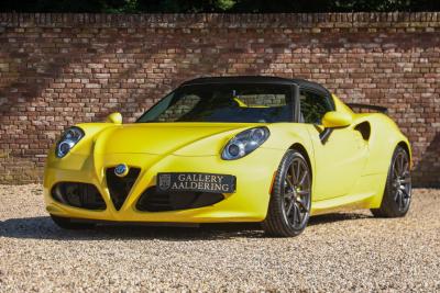 2018 Alfa Romeo 4C 1750 Spider &ldquo;With Pogea upgrades&rdquo;