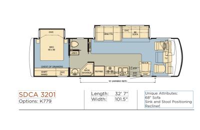 2005 Newmar Scottsdale 3201 Motorhome