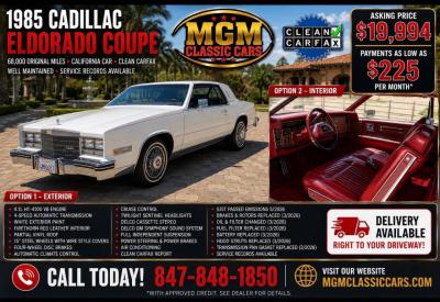1985 Cadillac Eldorado