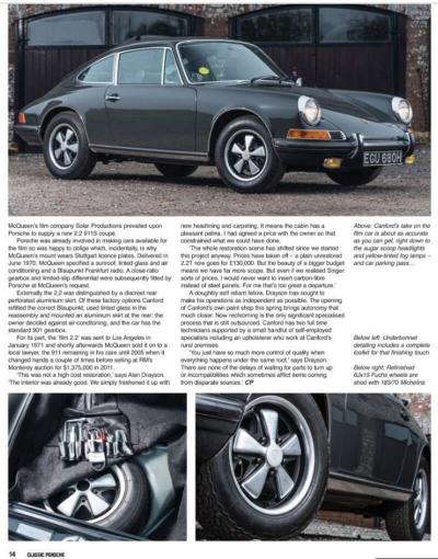 1970 Porsche 911 S 2.2