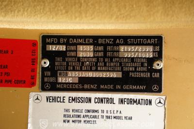 1983 Mercedes - Benz 300CD Turbo Diesel