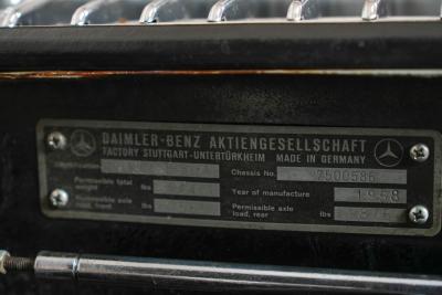 1958 Mercedes - Benz Daimler Benz