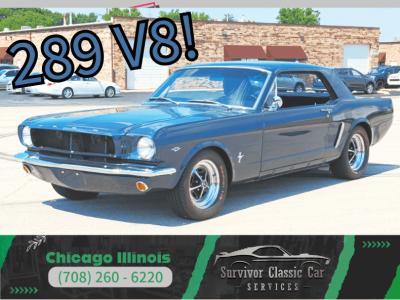 1965 Ford Mustang "C" Code 289 Coupe