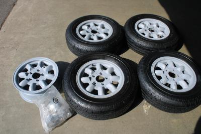 Mini Lite wheels x 5
