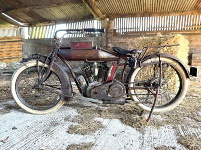 1913 INDIAN HEDSTROM TWO-SPEED REGULAR 7HP