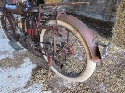 1913 INDIAN HEDSTROM TWO-SPEED REGULAR 7HP