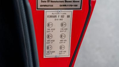 1981 Ferrari 512 BB