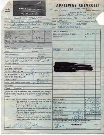 1972 Chevrolet Nova SS
