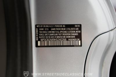 2017 Porsche 718 Boxster S