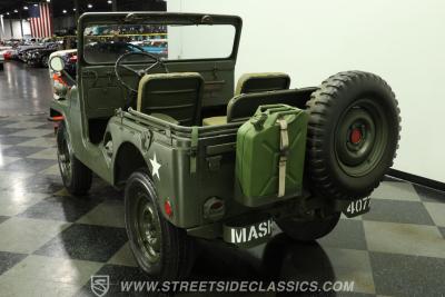 1952 Willys M38A1 Military Jeep