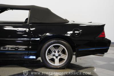 1988 Chevrolet Camaro IROC-Z Convertible