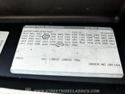1988 GMC C1500 Sierra SLE