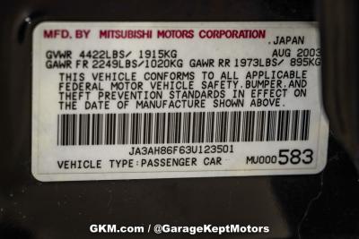 2003 Mitsubishi Lancer Evolution