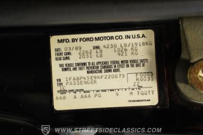 1989 Ford Mustang GT Convertible