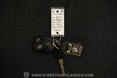 2001 BMW z3 3.0I CONVERTIBLE