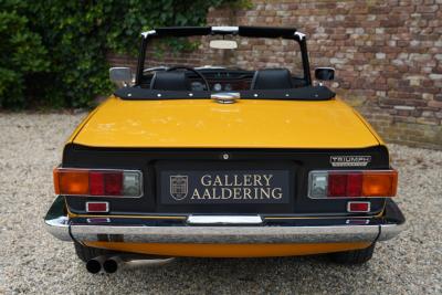 1971 Triumph TR6 Overdrive &ldquo;Saffron Yellow&rdquo; Triple Weber version