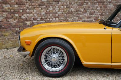 1971 Triumph TR6 Overdrive &ldquo;Saffron Yellow&rdquo; Triple Weber version