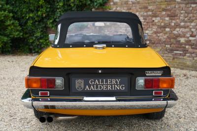 1971 Triumph TR6 Overdrive &ldquo;Saffron Yellow&rdquo; Triple Weber version