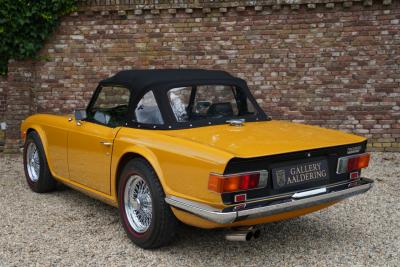 1971 Triumph TR6 Overdrive &ldquo;Saffron Yellow&rdquo; Triple Weber version